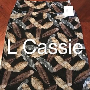 Lularoe Cassie skirt NWT